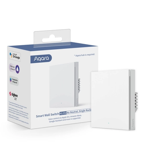 Slimme schakelaar Aqara Smart Wall Switch H1 EU (No Neutral) | WS-EUK01
