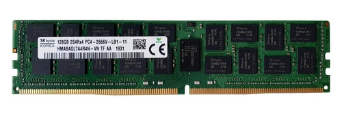 RAM-geheugen 1x 128GB Hynix ECC LOAD REDUCED DDR4 2S4Rx4 2666MHz PC4-21300 LRDIMM | HMABAGL7A4R4N-VN