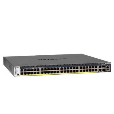Schakelaar Netgear GSM4352PB-100NES 48x 10/100/1000 | 2x10/100/1000/10000 2x SFP+ 591 W PoE+