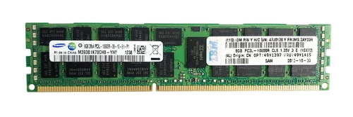 RAM-geheugen 1x 8GB Samsung ECC REGISTERED DDR3 1333MHz PC3-10600 RDIMM | M393B1K70CH0-YH9