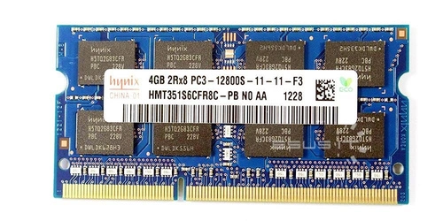 RAM-geheugen 1x 4GB Hynix SO-DIMM DDR3 1600MHz PC3-12800 | HMT351S6CFR8C-PB