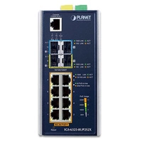 Schakelaar Planet IGS-6325-8UP2S2X 8x 1Gb 2x SFP | 2x SFP+ 360 W PoE++