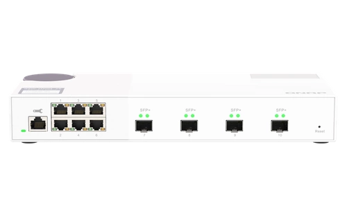 Schakelaar QNAP QSW-M2106-4S 6x 2.5Gb 4x SFP+