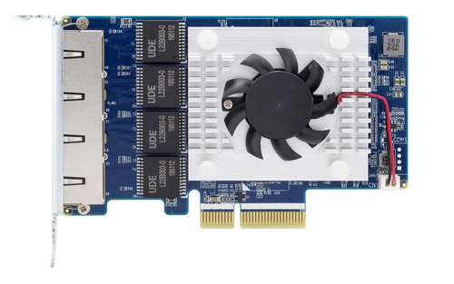 Netwerkkaarten QNAP QXG-5G4T-111C 4x RJ-45 5Gb