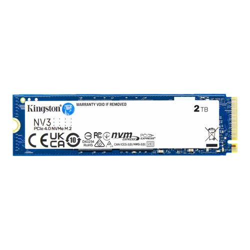 SSD-schijf Kingston NV3 2TB M.2 NVMe 4.0 | SNV3S/2000G