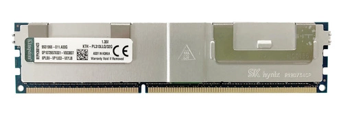 RAM-geheugen 1x 32GB Kingston ECC LOAD REDUCED DDR3 1333MHz PC3-10600 LRDIMM | KTH-PL313LLQ/32G