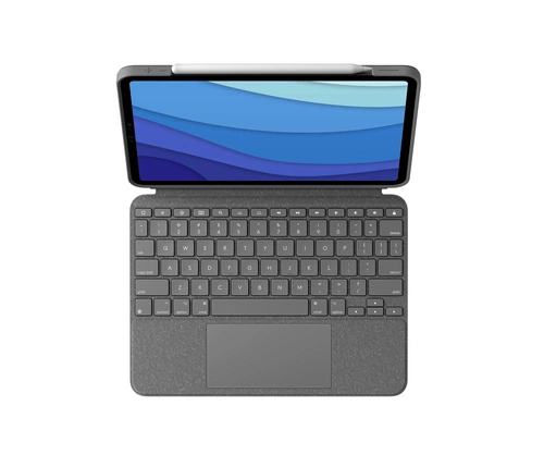 Bedraad toetsenbord Logitech Combo Touch QWERTZ
