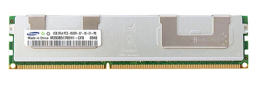 RAM-geheugen 1x 4GB Samsung ECC REGISTERED DDR3 2Rx4 1066MHz PC3-8500 RDIMM | M393B5170EH1-CF8