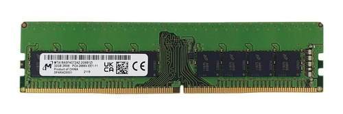 RAM-geheugen 1x 32GB Micron ECC UNBUFFERED DDR4 2Rx8 2666MHz PC4-21300 UDIMM | MTA18ASF4G72AZ-2G6