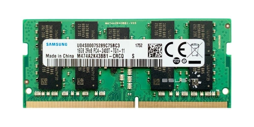 Pamięć RAM 1x 16GB Samsung SO-DIMM DDR4 2400MHz PC4-19200 | M474A2K43BB1-CRC 