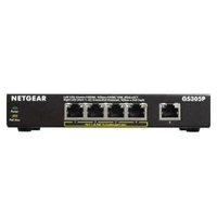 Switch Netgear GS305P-100PES | 128 kB | 10 Gb/s | 5x Port Ethernet