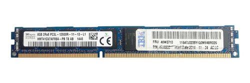 RAM-geheugen 1x 8GB Hynix ECC REGISTERED DDR3 1600MHz PC3-12800 RDIMM | HMT41GV7AFR8A-PB