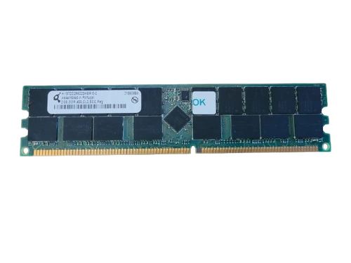 RAM-geheugen 1x 2GB QIMONDA ECC REGISTERED DDR2 400MHz PC2-3200 RDIMM | HYS72T256220HR