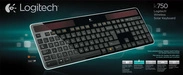 Draadloze toetsenbord Logitech Wireless Solar Keyboard K750 QWERTZ