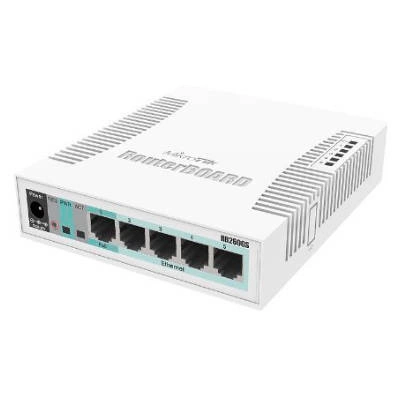 Schakelaar Mikrotik CSS106-5G-1S 5x 10/100/1000