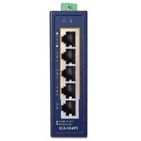 Schakelaar Planet IGS-504PT 5x 1Gb 120 W PoE+