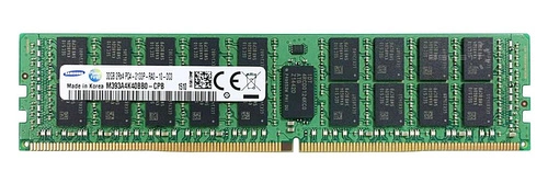 RAM-geheugen 1x 32GB Samsung ECC REGISTERED DDR4 2133MHz PC4-17000 RDIMM | M393A4K40BB0-CPB