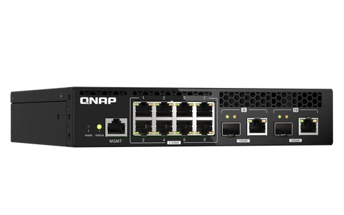 Schakelaar QNAP QSW-M2108R-2C 8x 2.5Gb 2x RJ-45/SFP+