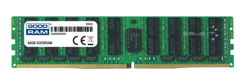 RAM-geheugen 1x 64GB GoodRAM ECC LOAD REDUCED DDR4 4Rx4 2133MHz PC4-17000 LRDIMM | W-MEM2133LR4Q464G