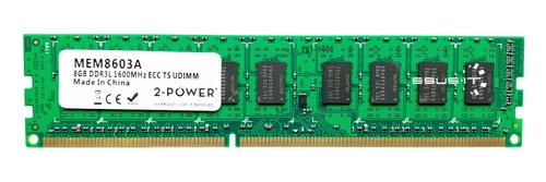 RAM-geheugen 1x 8GB 2-POWER ECC UNBUFFERED DDR3 1600MHz PC3-12800 UDIMM | MEM8603A
