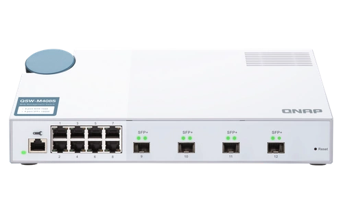 Schakelaar QNAP QSW-M408S 8x 1Gb 4x SFP+