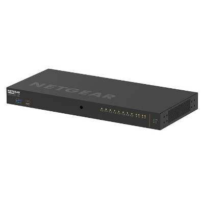 Schakelaar Netgear GSM4212P-100EUS 10x 1Gb 2x SFP 125 W PoE+