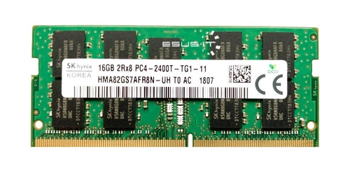 RAM-geheugen 1x 16GB Hynix SO-DIMM DDR4 2400MHz PC4-19200 | HMA82GS7AFR8N-UH 