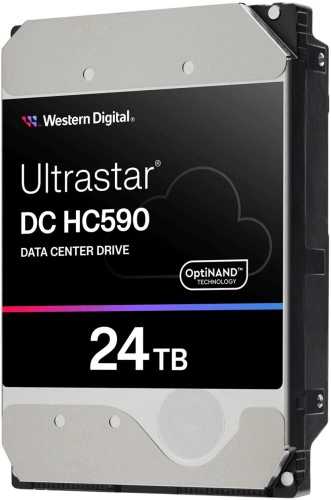 Harde schijf Western Digital Ultrastar DC HC590 3.5'' HDD 24TB 7200RPM SAS 12Gb/s 512MB | 0F59373