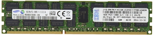 RAM-geheugen 1x 16GB IBM ThinkServer & System X DDR3 1333MHz ECC REGISTERED | 00D4968