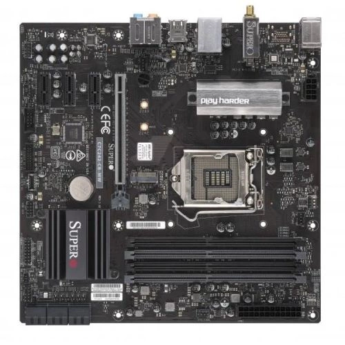 Moederbord Supermicro C7C242-CB-MW LGA1151 Micro-ATX | MBD-C7C242-CB-MW-O