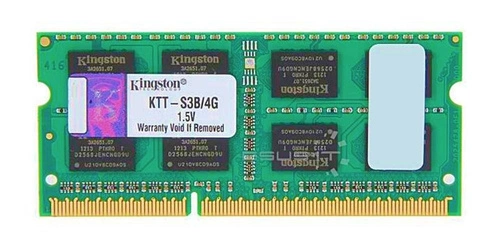 RAM-geheugen 1x 4GB Kingston SO-DIMM DDR3 1333MHz PC3-10600 | KTT-S3B/4G