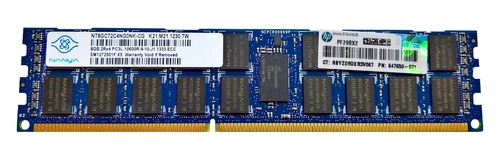 RAM-geheugen 1x 8GB Nanya ECC REGISTERED DDR3 1333MHz PC3-10600 RDIMM | NT8GC72C4NG0NK-CG