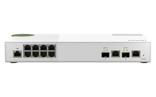 Schakelaar QNAP QSW-M2108-2C 8x 2.5Gb 2x RJ-45/SFP+