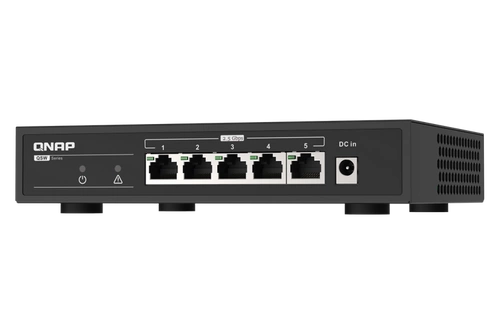 Schakelaar QNAP QSW-1105-5T 5x RJ-45 10/100/1000/2500 Mbps