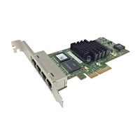 Netwerkkaarten DELL KM1M1 4x RJ-45 PCI Express 1Gb