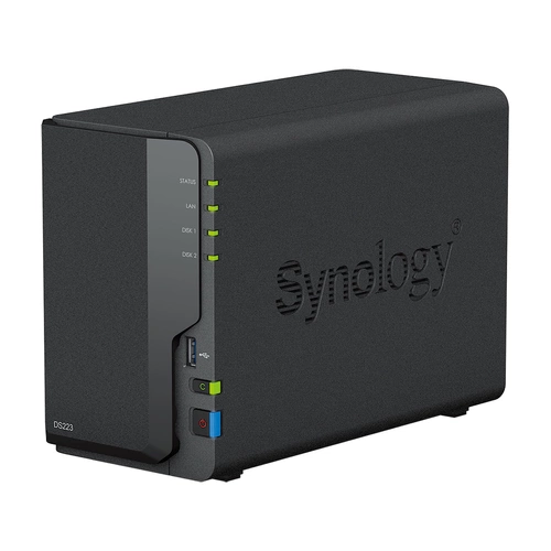 NAS-server Synology DS223 2x SSD | HDD SATA 2GB RAM