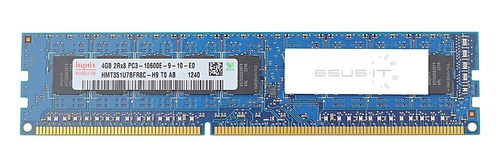 RAM-geheugen 1x 4GB Hynix ECC UNBUFFERED DDR3 1600MHz PC3-12800 UDIMM | HMT351U7BFR8C-PB