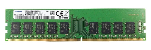 RAM-geheugen 1x 16GB Samsung ECC UNBUFFERED DDR4 2Rx8 2666MHz PC4-21300 UDIMM | M391A2K43BB1-CTD