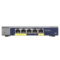 Schakelaar Netgear GS105PE-10000S 5x 10/100/1000 19 W PoE