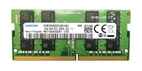 RAM-geheugen 1x 16GB Samsung SO-DIMM DDR4 2666MHz PC4-21300 | M471A2K43CB1-CTD