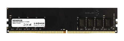 RAM-geheugen 1x 4GB 2-POWER NON-ECC UNBUFFERED DDR4 2400MHz PC4-19200 UDIMM | MEM8902B