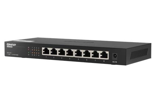 Schakelaar QNAP QSW-1108-8T 8x RJ-45 10/100/1000/2500 Mbps