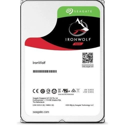 Harde schijf Seagate IronWolf 3.5'' HDD 6000GB 7200RPM SATA 6Gb/s 256MB | ST6000VN001