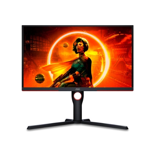 Monitoren 24.5" AOC 25G3ZM/BK 1920 x 1080 Full HD 240Hz schermmatrix VA