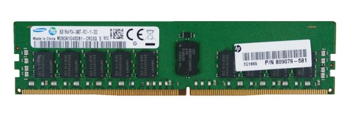 RAM-geheugen 1x 8GB Samsung ECC REGISTERED DDR4 1Rx4 2400MHz PC4-19200 RDIMM | M393A1G40DB1-CRC