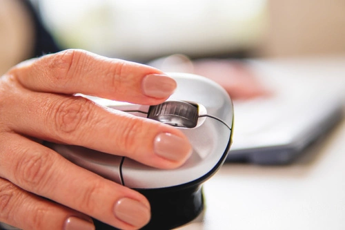 Draadloze muis Bakker Elkuizen Grip Mouse Wireless BNEGMW