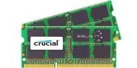 RAM-geheugen 2x 8GB Crucial SO-DIMM DDR3 1600MHz PC3-12800 | CT2KIT102464BF160B
