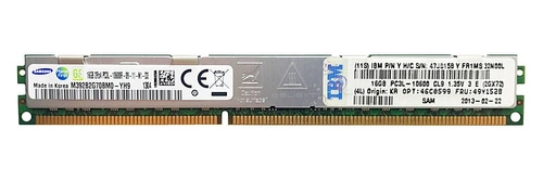 RAM-geheugen 1x 16GB Samsung ECC REGISTERED DDR3 1333MHz PC3-10600 RDIMM | M392B2G70BM0-YH9