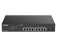 Schakelaar D-Link DGS-1100-10MPV2/E 8x 1Gb 2x SFP 130 W PoE+