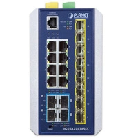 Schakelaar Planet IGS-6325-8T8S4X 8x 1Gb 8x SFP | 4x SFP+